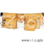 Пояс STAYER 'MASTER' 38512 для инструментов, кожаный, 10 карманов, 3 подвески, фото2