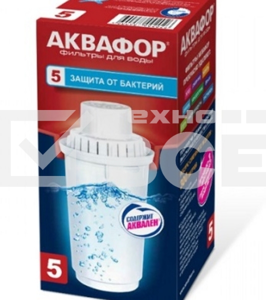 Модуль сменный фильтрующий АКВАФОР В100-5 усиленный бактерицидной добавкой (В5)