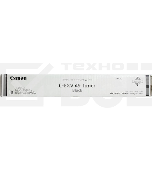 Картридж лазерный Canon C-EXV49BK (8524B002) черный (36 000 стр) для Canon imageRUNNER ADVANCE серий C3300, C3500, DX C3700, DX C3800