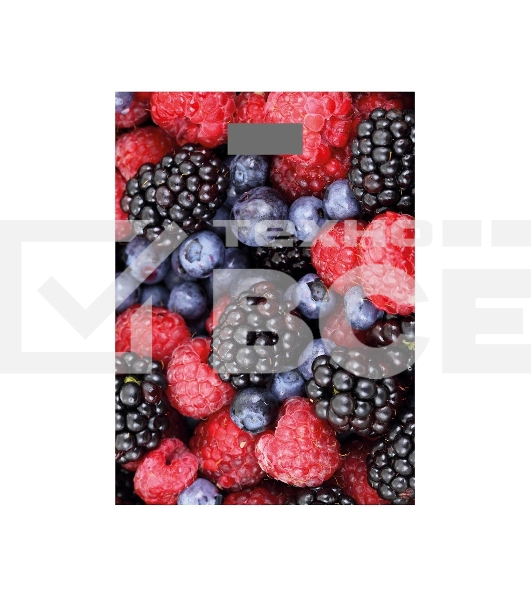 Весы кухонные Добрыня DO-3010E (20*14,5см, 5кг) ягоды