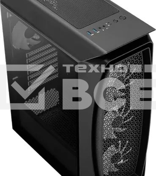 Компьютерный корпус Aerocool / Formula Aero One Frost-G-BK-v1 черный без БП ATX 4x120mm 2xUSB3.0 audio
