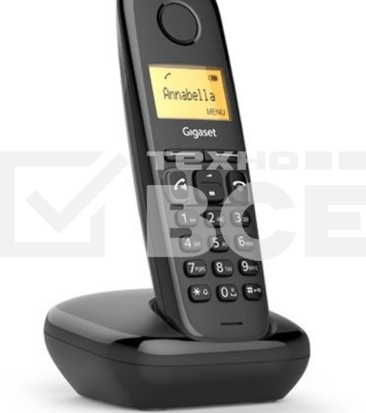 Радиотелефон Dect Gigaset A270 SYS RUS черный АОН