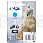 Картридж струйный Epson C13T26124012/C13T26124010 голубой для Epson XP-70 (300стр.), фото2