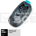 Пароочиститель напольный Kitfort КТ-914 1500Вт белый/голубой, фото9