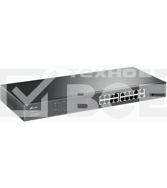 Коммутатор TP-Link TL-SG1218MP 18-портовый гигабитный коммутатор с 16 портами PoE+ SMB