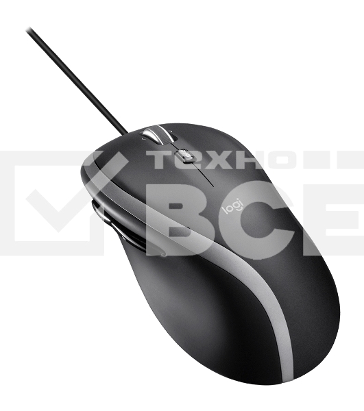 Мышь проводная Logitech M500S черный, 4000 dpi, USB, кнопки - 7