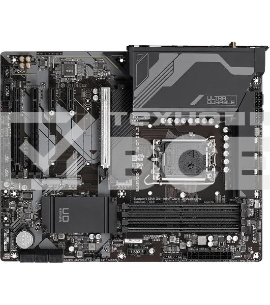 Материнская плата Gigabyte Z790 UD AX (V1.1/V1.2), LGA 1700, Intel Z790, 4xDDR5, 6xSATA, 3xM.2, 1xPCIe 5.0 x16, 1xPCIe 4.0 x4, 1xPCIe 3.0 x1, 1xHDMI, 1xDP, 1x 2.5Gb LAN, 4xUSB-A 2.0, 4xUSB-A 3.2 Gen 1, 1xUSB-A 3.2 Gen 2, 1xUSB-C 3.2 Gen 2x2, 7.1, ATX