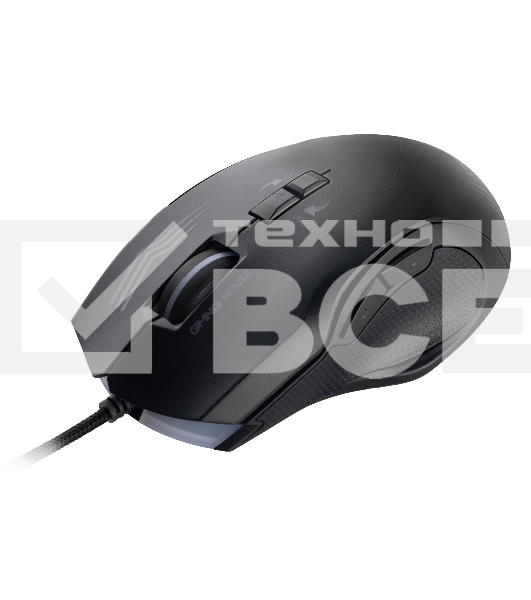 Мышь проводная GMNG 930GM черный, 12800 dpi, USB, кнопки - 7