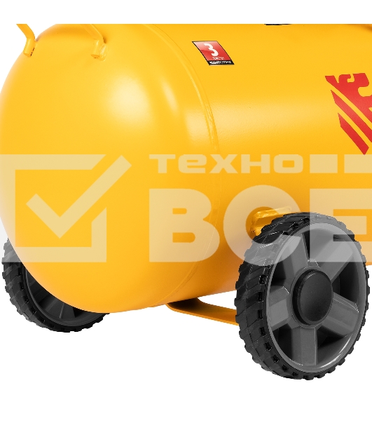 Компрессор Denzel воздушный DKV2200/100,Х-PRO 2.2 кВт, 400 л/мин, 100л 58079