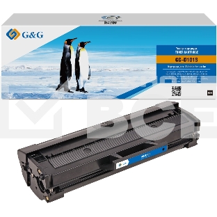 Картридж лазерный G&G GG-D101S черный (1500 стр.) для Samsung ML-2160/ML-2161/ML-2165W/ML-2162/ML-2165/ML-2166/ML-2168/ML-2164/ML-2164W/ML-2167/ML-2168W;SCX-3400/SCX-3405/SCX-3405W/SCX-3405FW/SCX-3407/SCX-3400F/SCX-3405F/SCX-3405FW;SF-760P