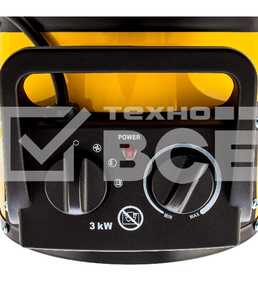 Тепловая пушка Denzel DHC 3-150 96431 3кВт 150м3/ч 30м2 2.75кг