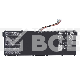 Аккумуляторная батарея для ноутбука Acer Aspire E3-111 (AC14B8K) 15.2V 3090mAh 46Wh