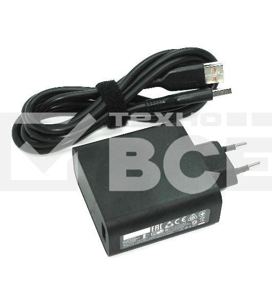 Блок питания (сетевой адаптер) для ноутбуков Lenovo 20V 3.25A 65W USB-LENOVO ADL65WLG