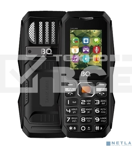 Мобильный телефон BQ 1842 Tank mini черный