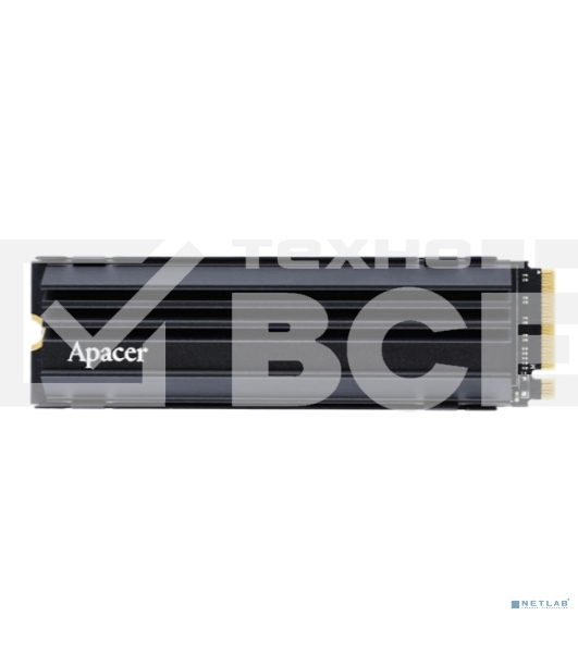 Накопитель SSD Apacer 2TB, PCIe 4.0 x4, M.2 2280, NVMe 1.4, R/W 7400/7000, с радиатором