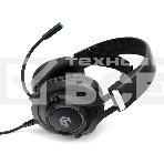 Гарнитура игровая Gembird MHS-GX10, мембр. 50 мм, подсветка, рег. гром., рег.оголовье, каб. 2,1 м, фото3