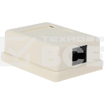 Розетка компьютерная 1-м ОП RJ45 CAT 5E бел. Rexant 03-0121, фото10