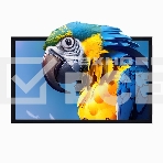 Экран для проектора S'OK SCFRV-298x168G 135' 16:9 на бархатной раме, High Contrast Gray, черная рама, фото9