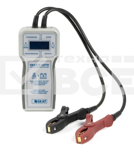 Тестер емкости аккумулятора автоматический (12В от 1.0 до 120А.ч) SKAT-T-AUTO Бастион 254