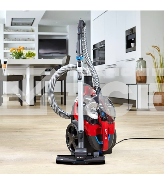 Пылесос Philips FC9728/01 красный/чёрный, 420/2000 Вт, уборка сухая, пылесборник контейнер, 2 л