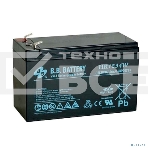 Батарея B.B. Battery серия HR, HR1234W, напряжение 12В, емкость 9Ач (разряд 20 часов), емкость 7Ач (разряд 10 часов), макс. ток разряда (5 сек.) 105А, макс. ток заряда 2.1A, свинцово-кислотная типа AGM, клеммы Т2, ДxШxВ 151x65x100мм., вес 2.5кг., срок слу, фото2