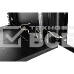 Шкаф ЦМО телекоммуникационный настенный сварной 12U (600  350) съёмные стенки, дверь стекло, чёрный, фото6