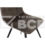 Стул для дома Бюрократ CH-K1_4 комплект 4 шт. коричневый Holland 74 металл черный на ножках (CH-K1_1/HL74_4), фото7