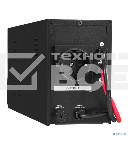 Источник бесперебойного питания (инвертор, синус, для котла) ExeGate SineTower SZ-600.LCD.AVR.1SH <600VA/360W, чистый синусоида, LCD дисплей, AVR, 1*Schuko, линейно-интерактивный, внешняя батарея 12В до 200Ач, Black>