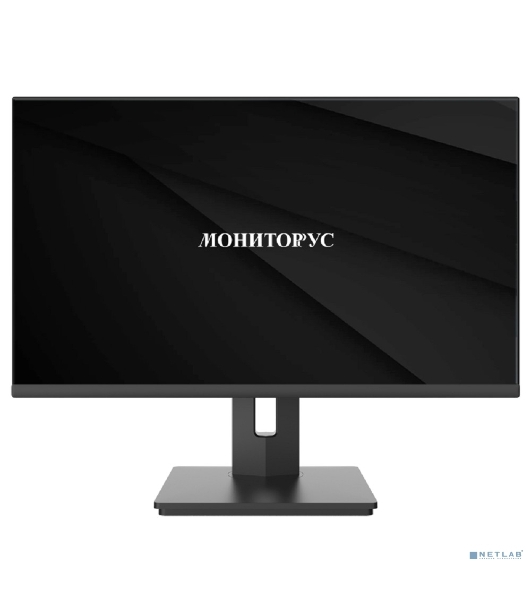 Монитор 23.8' Мониторус HS 2400 IPS 1920x1080, 100 Гц, 5 мс, 16:9, 250 кд/м², VGA, HDMI 1.4, DP 1.2, 3.5 Jack, динамики, регулировка наклона, черный