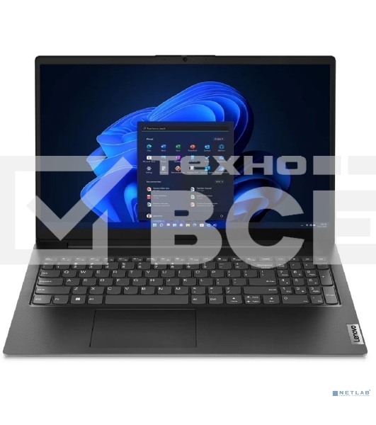 Ноутбук Lenovo V15 G4 IRU 15.6' FHD, Intel Core i3-1315U, 8Gb, 512Gb SSD, no OS, черный