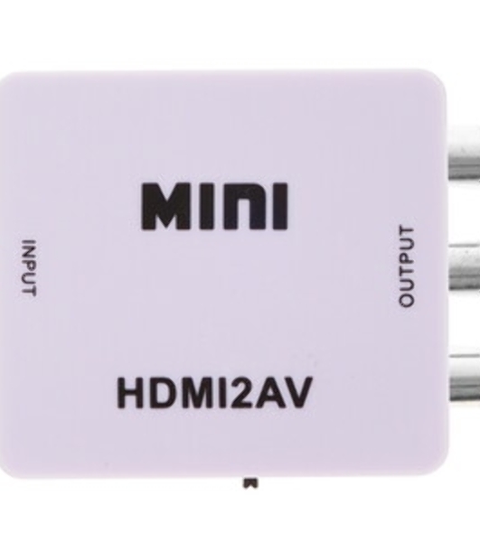 Конвертер Rexant HDMI на 3 RCA, пластик, белый