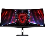 Монитор 34' Xiaomi G34WQi 2026 black (VA, 3440x1440, 180Hz,21:9, curved, 178°/178°, 400сd/m2, 3500:1,1ms,HAS,2xHDMI,2xDP) (ELA6650RU), фото 1