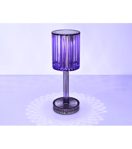 Настольная светодиодная лампа Ambrella light DE8071 GR серый LED RGB 3W (ПДУ RGB)