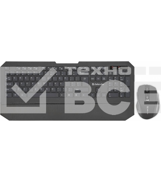 Клавиатура + мышь Defender Berkeley C-925 Nano B Черный