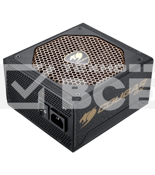 Блок питания Cougar GX 800 (Модульный, Разъем PCIe-4шт,ATX v2.31, 800W, Active PFC, 140mm Fan, 80 Plus Gold) [GX800] Retail