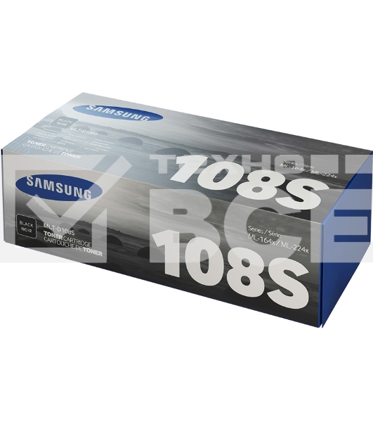 Картридж лазерный Samsung MLT-D108S черный для Samsung ML-1640/1641/2240/2241 (1500стр.)