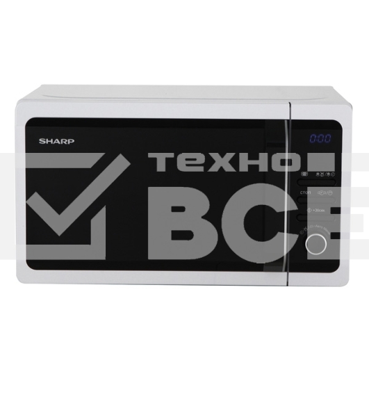 Микроволновая печь Sharp R2852RW  20 л, 800 Вт, эмаль, белый