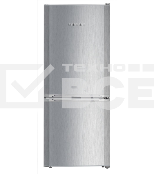 Холодильник Liebherr CUel 2331-21 001 серебристый двухкамерный 156/53л морозилка снизу
