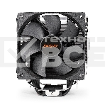 Кулер для процессора ExeGate Dark Magic EXX400-PWM серебристый, 120 мм, алюминий/медь, 2100 об/мин, 24 дБ, 4 pin, 140 Вт, 155 мм, фото3