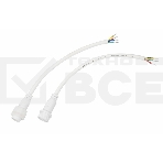 Соединительный кабель (4pin) герметичный (IP67) 4х0.75мм²  белый  Rexant, фото 1