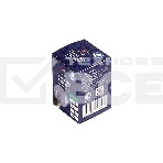 Лампа шар e27 6 LED  Ø45мм - зеленая, прозрачная колба, эффект лампы накаливания, фото3