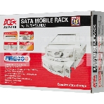 Сменный бокс для HDD AgeStar SR3P-SW-2F SATA пластик черный 3.5