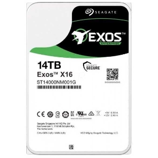 Жесткий диск HDD Seagate Exos X16 14Tb 7200rpm SATA 256Mb 3.5'