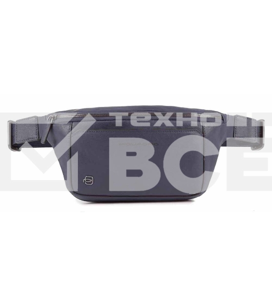 Сумка на пояс Piquadro Black Square CA2174B3/BLU4, синий, натур.кожа