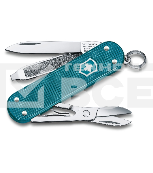 Нож перочинный Victorinox Classic Wild Jungle (0.6221.242G) 58мм 7 функций карт.коробка