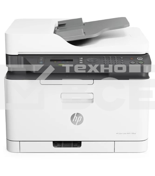 МФУ лазерный HP Color LaserJet 179fnw (4ZB97A), А4, цветной, печ. до 18 стр/мин. (ч/б) до 4 стр/мин. (цвет), скан. до 15 стр/мин. (ч/б) 6 стр/мин. (цвет), 600x600dpi, USB, RJ-45, Wi-Fi, Air Print, Mopria