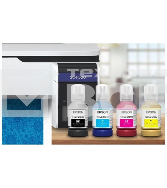 Контейнер с желтыми чернилами Epson T49N4 для SC-F500