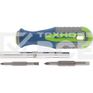 Отвертка СИБРТЕХ комбинированная SL5,0 / Ph1, SL6,0 / Ph2 Сибртех 13377