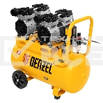 Компрессор безмаслянный малошумный DLS 1500/50, 1500 Вт, 2х750, 50 л, 260 л/мин  Denzel, фото10