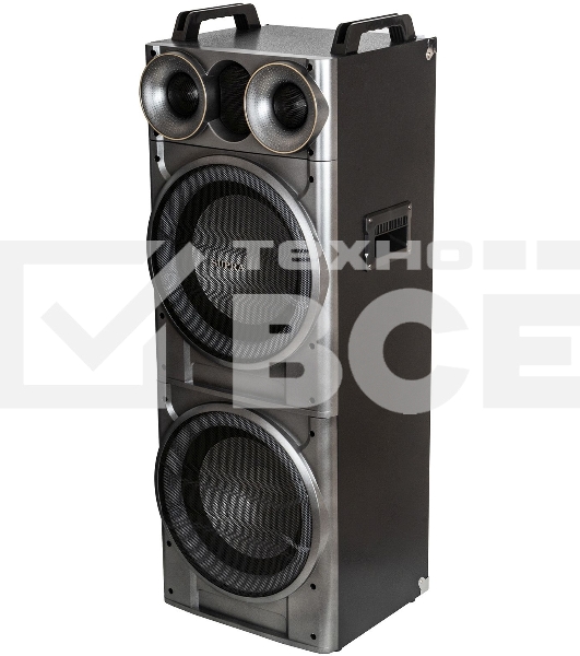 Минисистема SUPRA SMB-2150 черный 1200Вт FM USB BT SD (в комплекте: активн.+пассив.колонки)